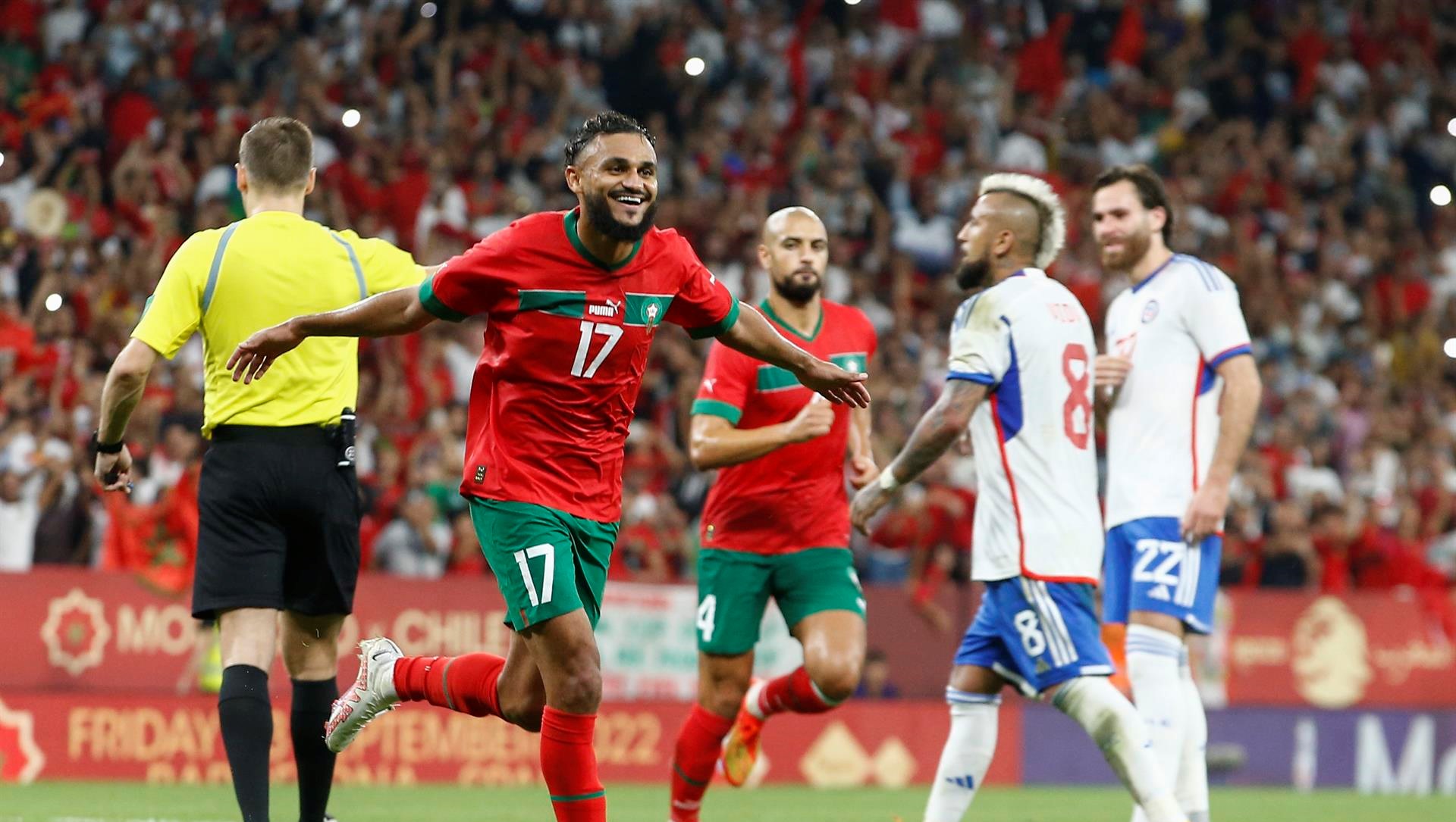 La Roja de Berizzo tuvo un pobre rendimiento y cayó ante Marruecos en Barcelona