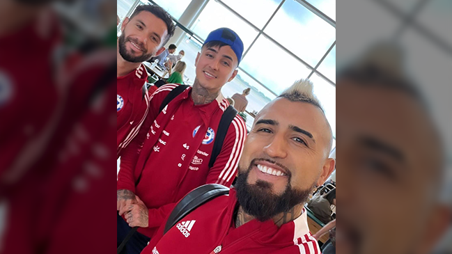Arturo Vidal se despidió de Barcelona antes de viajar con la Roja para el duelo con Qatar