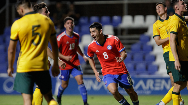 Los goles del triunfazo de La Roja sub 20 sobre Australia