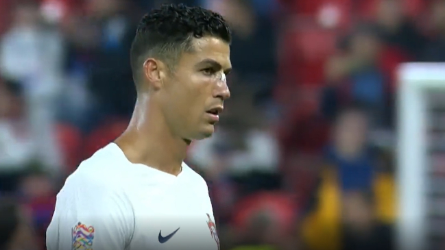Quería su gol: Cristiano Ronaldo terminó ofuscado pese a goleada de Portugal