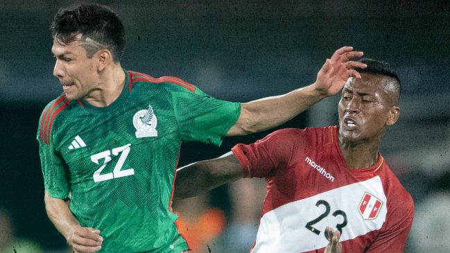 México batió a Perú en el epílogo con gol de “Chucky” Lozano