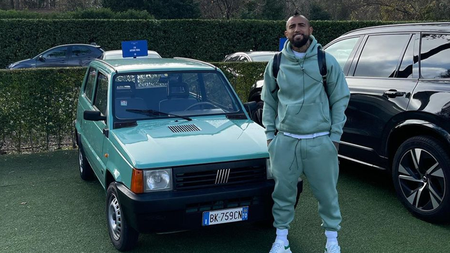 Arturo Vidal tuvo que despedirse de su Fiat Panda: ¿A qué ex compañero se lo vendió?
