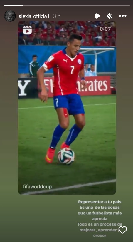 Alexis Sánchez en La Roja: Todo es un proceso de mejorar, aprender y crecer