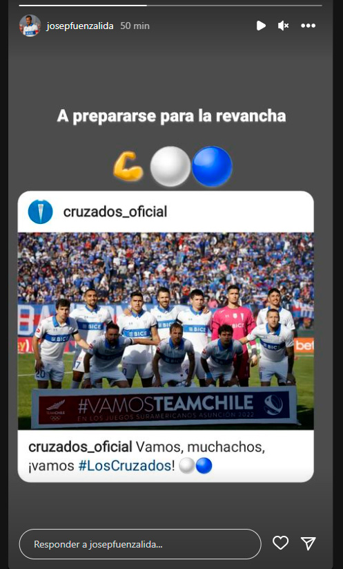 Fuenzalida mandó un recado de cara a la “revancha” con la U