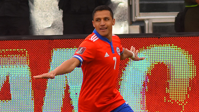 Alexis Sánchez rompió la sequía de la Roja con golazo ante Qatar