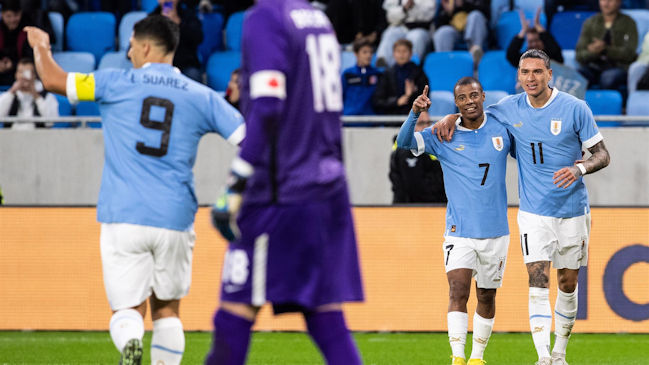 Uruguay se repuso y venció a Canadá con goles de Nicolás de la Cruz y Darwin Núñez