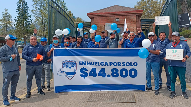 Sindicato de trabajadores de Cruzados dio inicio a huelga legal