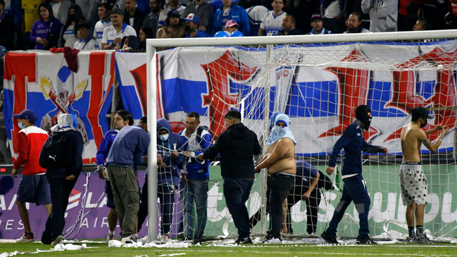 El historial de incidentes de la barra de Universidad Católica en 2022