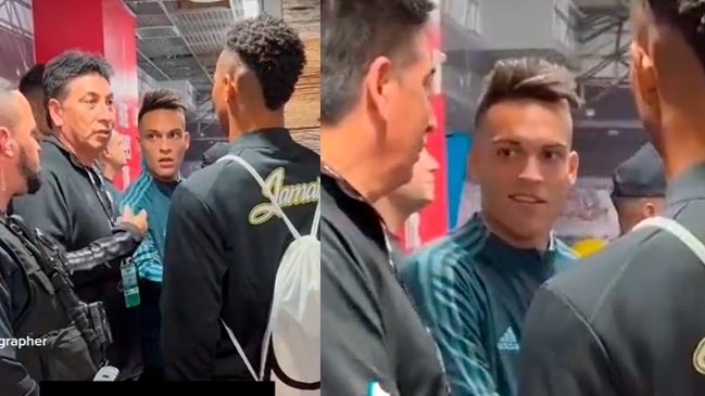 Redes explotaron contra Lautaro Martínez por negativa de camiseta a jugador de Jamaica