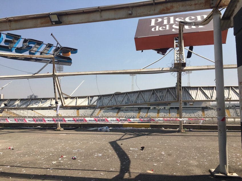 Otra mirada a las consecuencias que dejó la caída del techo de Cordillera en el Monumental