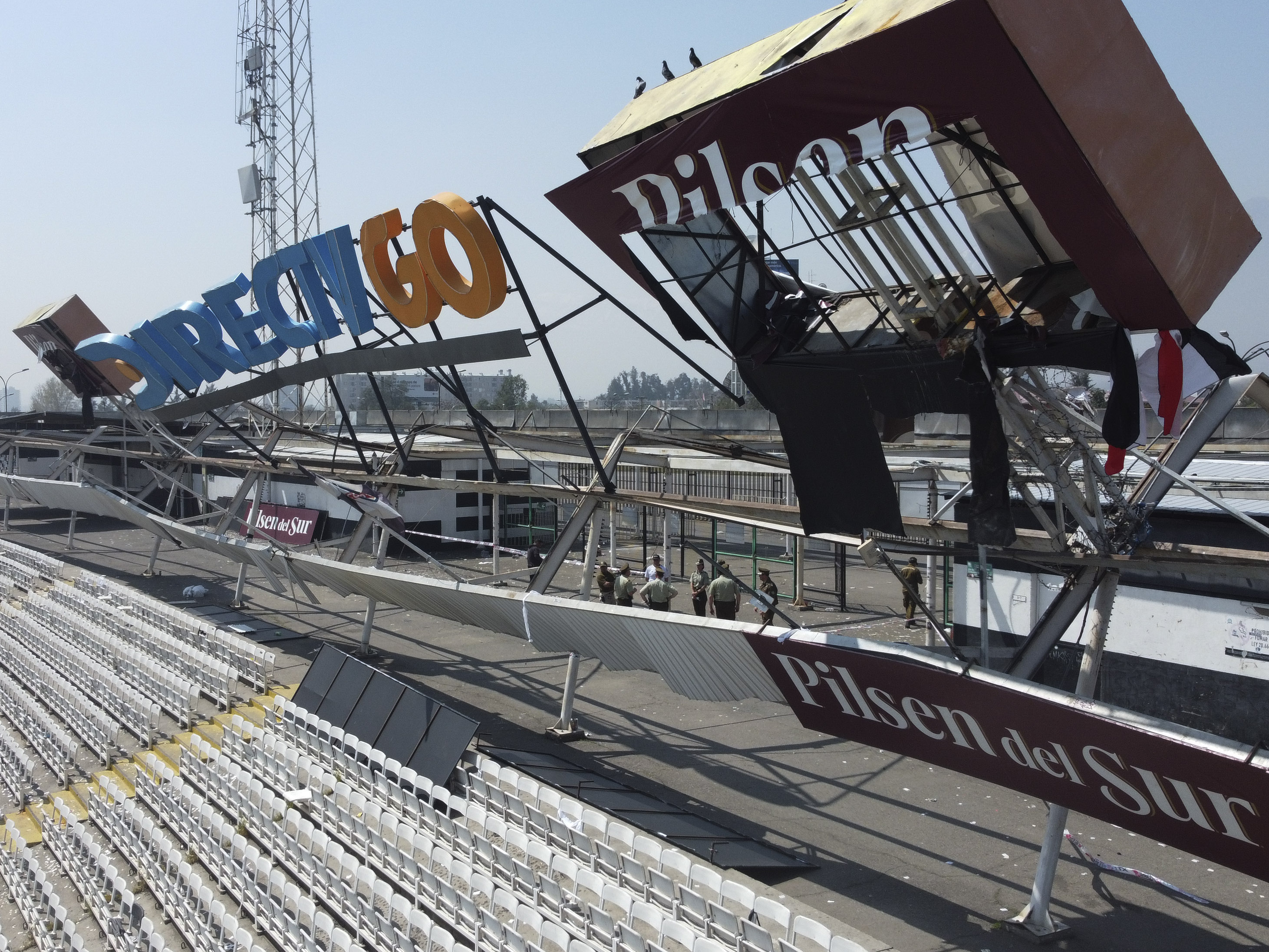 Jefa de Estadio Seguro informó que el sector Cordillera del Monumental quedó clausurado