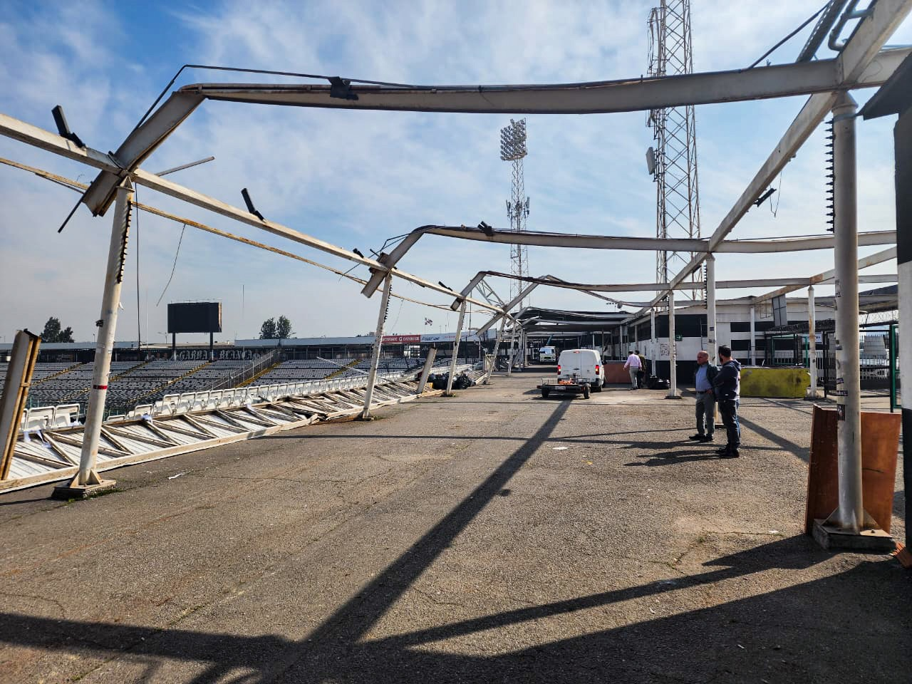 Los trabajos en el sector Cordillera del Monumental estarán listos este sábado