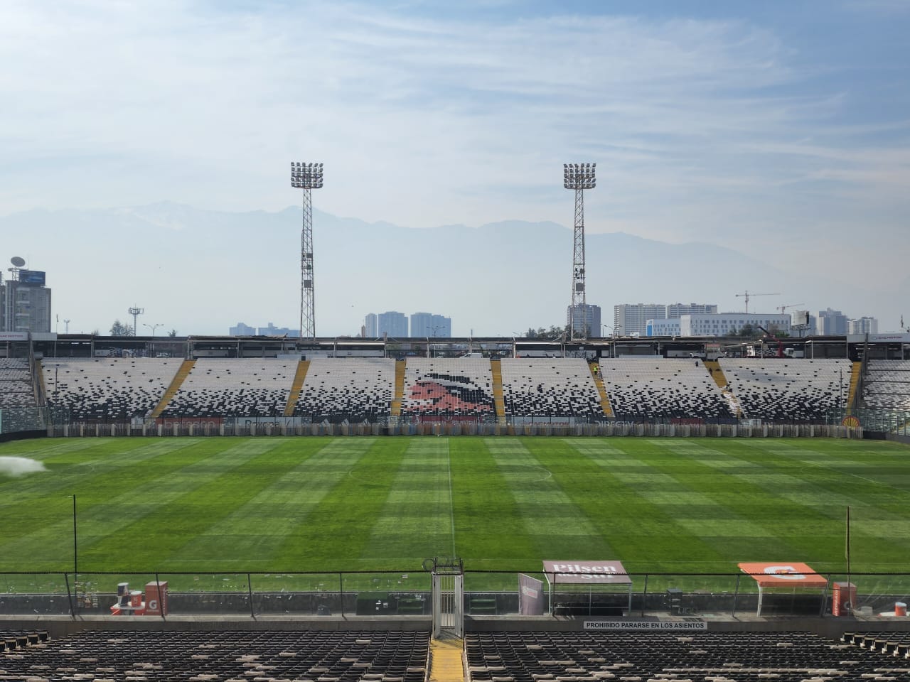 ¡A toda máquina! Así avanzan las obras de reparación en el Estadio Monumental