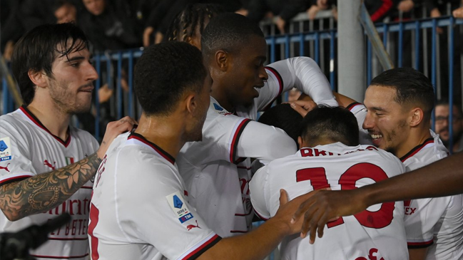 AC Milan cosechó un emocionante y agónico triunfo como forastero ante Empoli