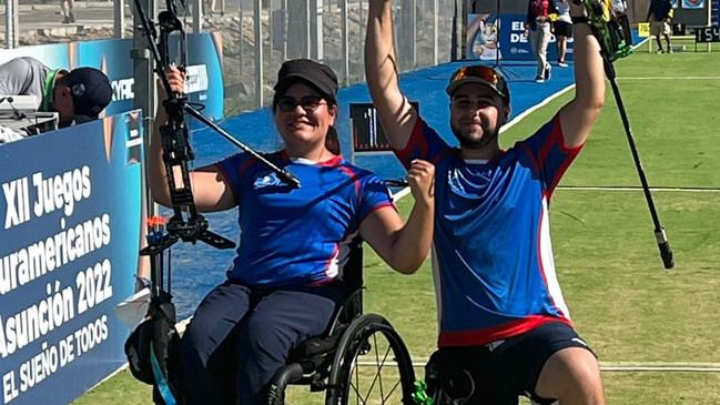 Mariana Zúñiga y Alejandro Martin obtuvieron el bronce del tiro con arco mixto de los Juegos Odesur