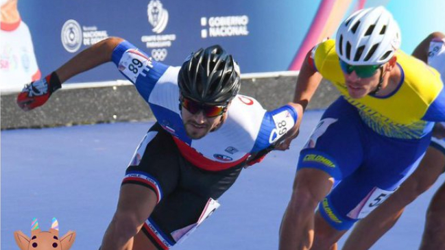 Hugo Ramírez sumó una plata para Chile en el patinaje de velocidad en los Sudamericanos