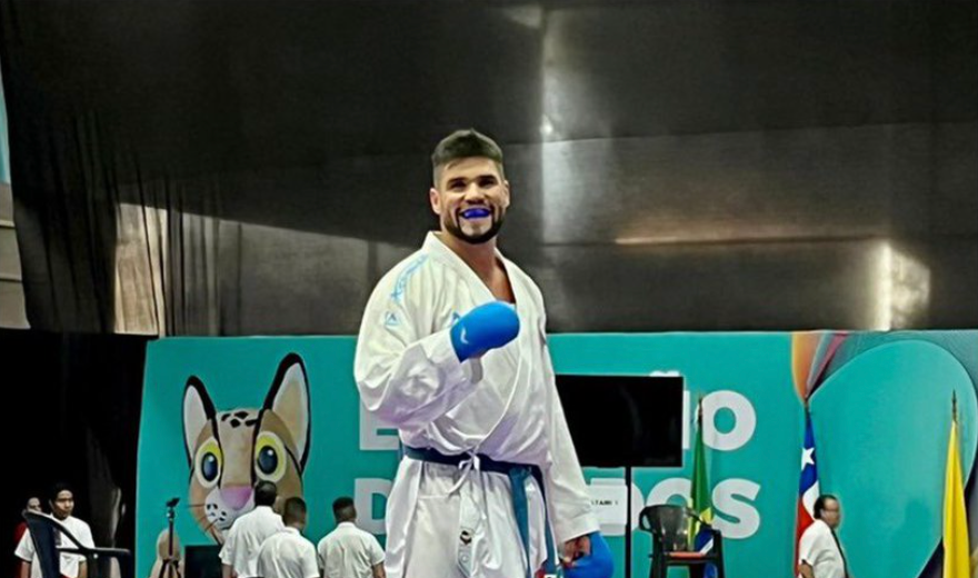 ¡Oro para Chile! Rodrigo Rojas ganó la final de karate en los Odesur en Asunción