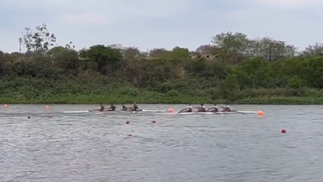 El remo masculino le brindó un nuevo oro a Chile en Asunción 2022