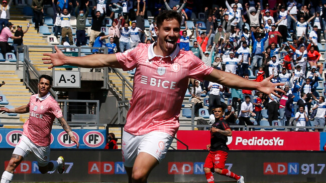 Clemente Montes desbordó a toda velocidad para estirar la ventaja de la UC ante Ñublense