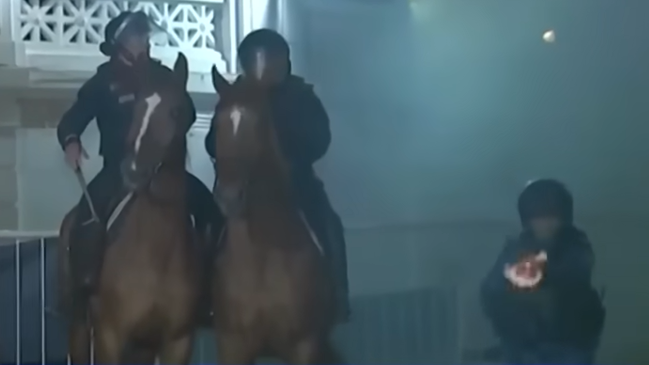 Jefe policial del Gimnasia-Boca y efectivo que disparó a camarógrafo fueron detenidos