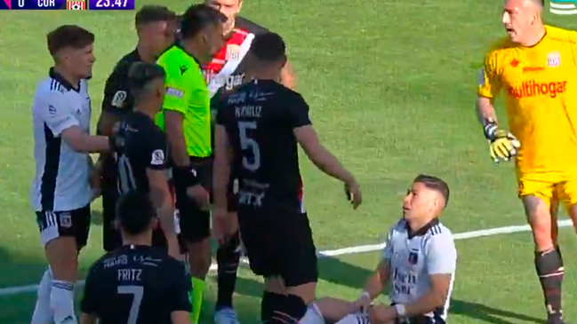 [VIDEO] ¿Era para roja? La jugada en que Opazo caminó al filo de la expulsión