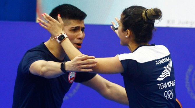 ¡Nuevo oro en Asunción! Gustavo Gómez y Daniela Ortega triunfaron en dobles mixto de tenis de mesa