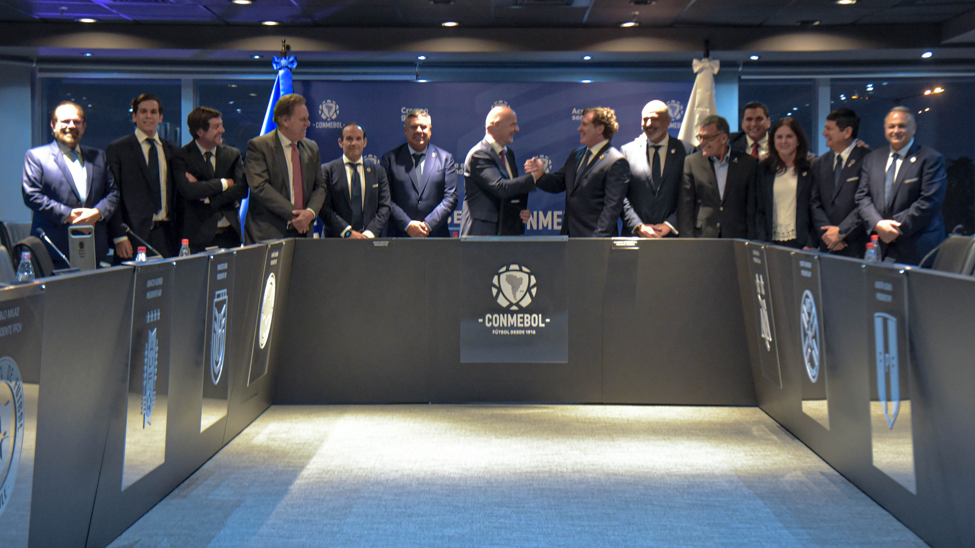 Conmebol comprometió su apoyo a Gianni Infantino para reelección en la FIFA