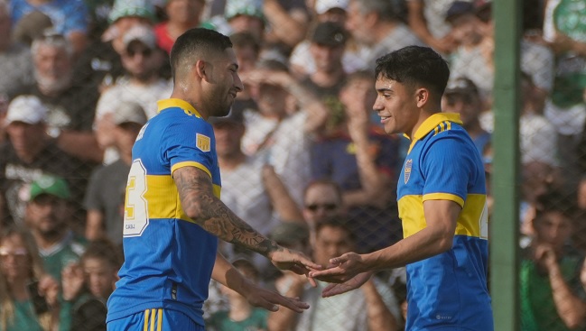 Boca Juniors venció con lo justo a Sarmiento y dio otro paso al título en Argentina