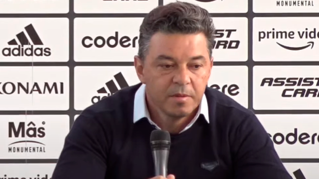 La emotiva conferencia de Marcelo Gallardo: Voy a respetar mi contrato, como corresponde