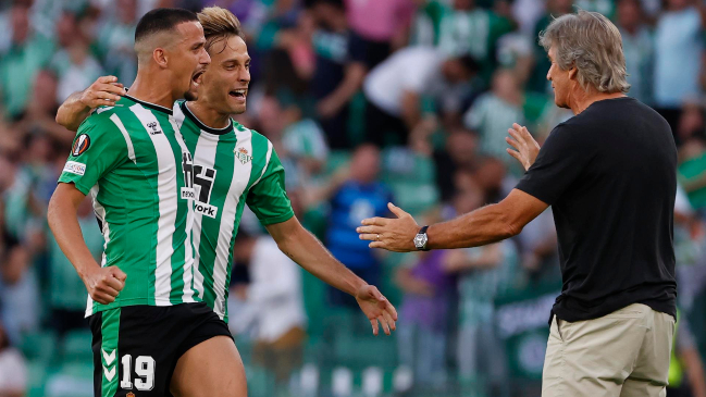 El Betis de Pellegrini y Bravo empató con Roma y quedó a un paso de octavos de Europa League