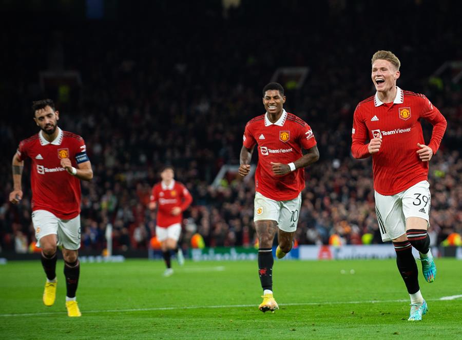 Manchester United venció en la agonía a Omonia y quedó cerca de avanzar en la Europa League