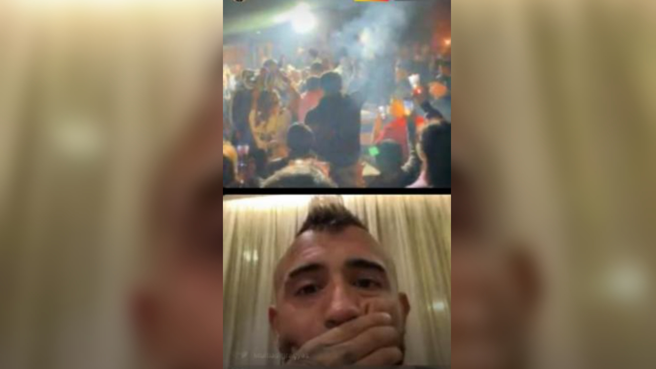 Se quebró el “King”: Vidal se emocionó tras ver por videollamada el velorio de su padre