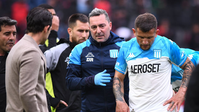 Emiliano Vecchio sufrió una rotura del ligamento cruzado anterior de su rodilla izquierda