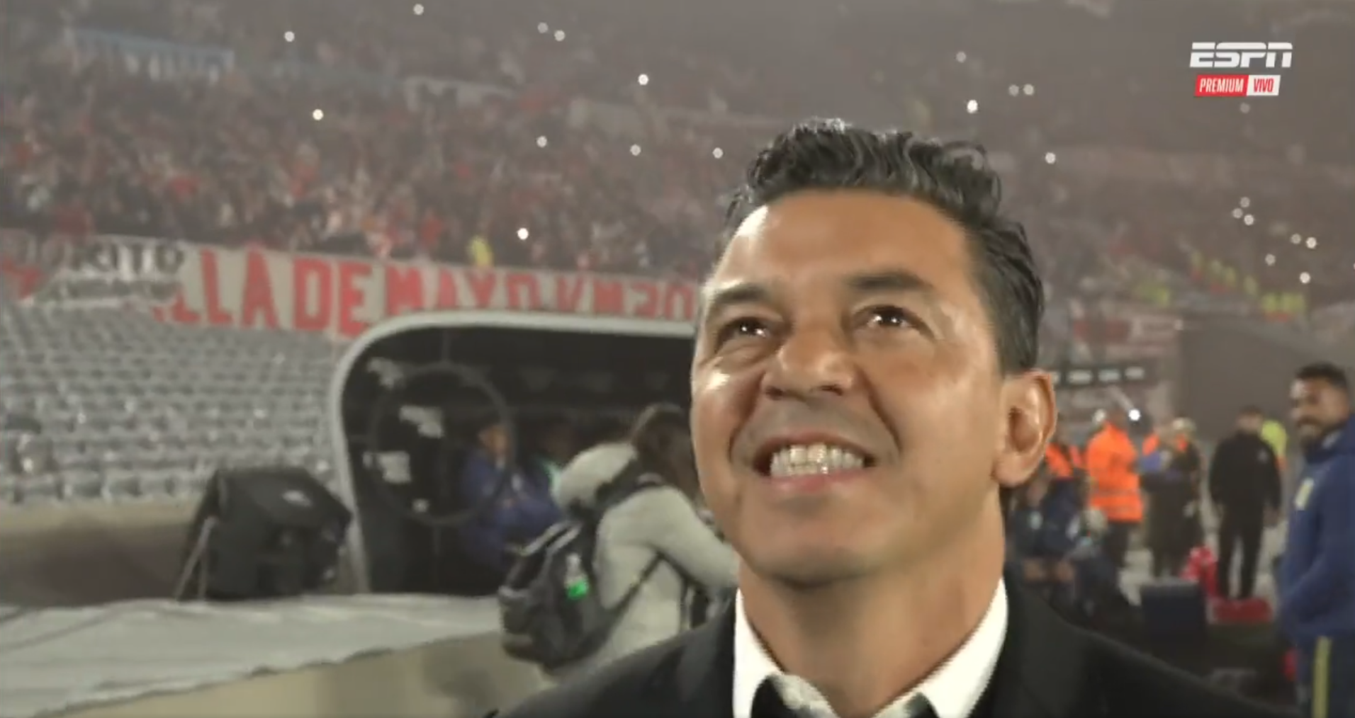 La emocionante despedida de los hinchas de River a Gallardo en su último partido en casa