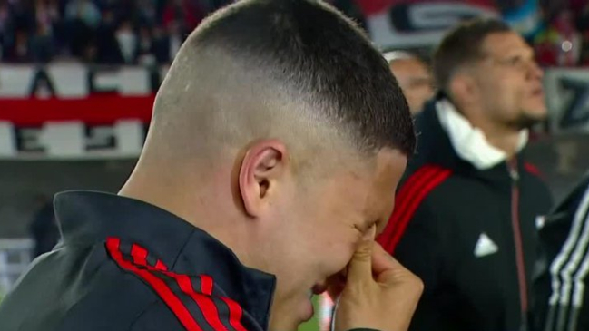 [VIDEO] Futbolistas e hinchas de River rompieron en llanto en despedida Gallardo en el Monumental