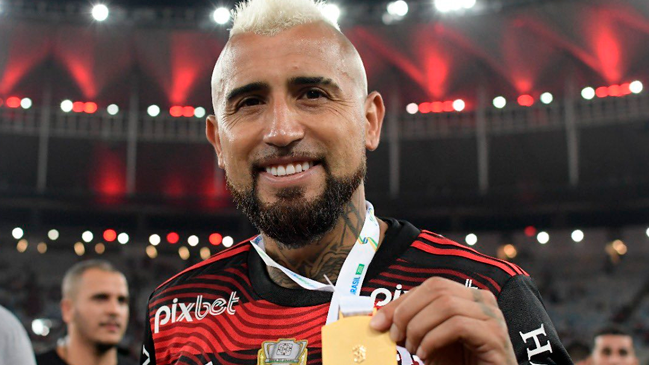 Así vivió Arturo Vidal el momento de la consagración en Copa de Brasil
