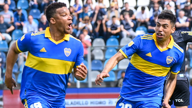 Boca Juniors derrotó a Gimnasia y retomó la punta a una fecha del final en la liga argentina