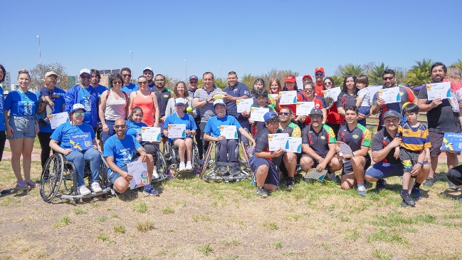 La ciudadanía festejó en Cerrillos a sólo un año de Juegos de Santiago 2023