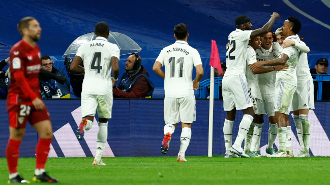 Real Madrid batió con claridad a Sevilla de Jorge Sampaoli para seguir sólido en la cima