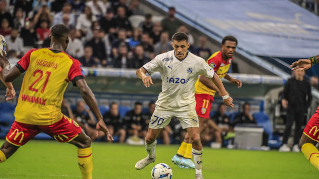 Con Alexis en cancha, Marsella cayó ante Lens y se distanció del liderato en la liga francesa