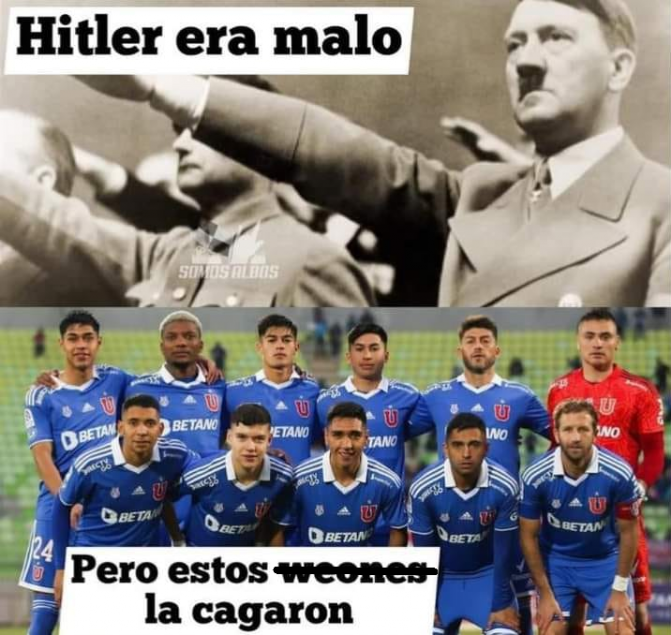 Los memes que dejó el traspié de la U ante Everton