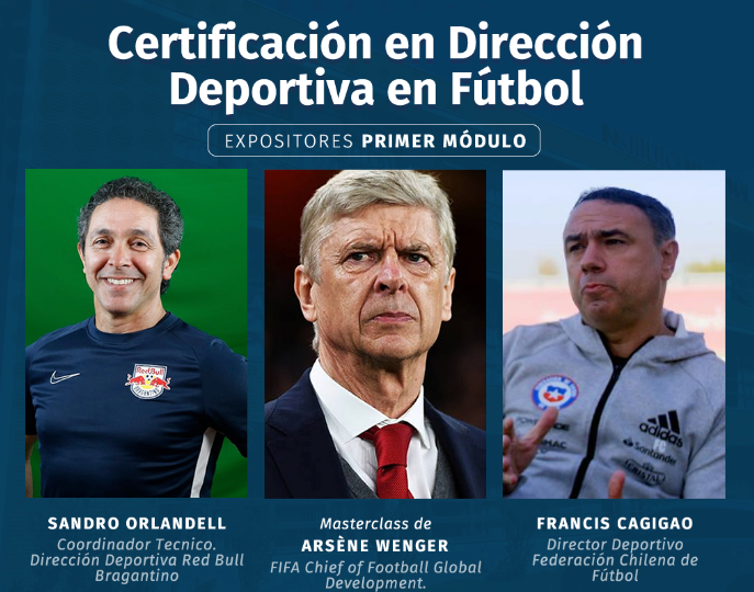 Arsene Wenger expuso en inicio de programa de certificación de director deportivo del INAF