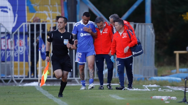 Nery Domínguez: Estoy un poco adolorido, no creo que esté ante Huachipato