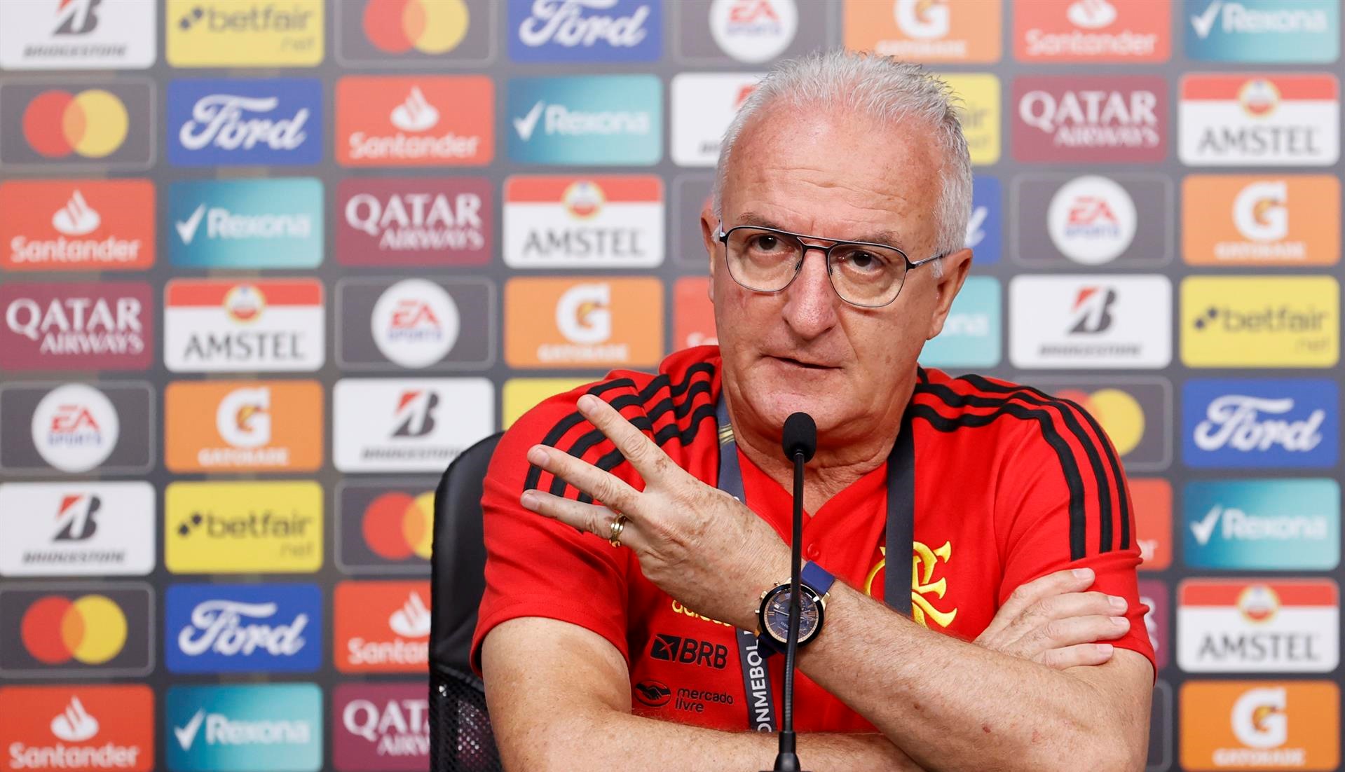 Dorival Júnior, DT de Flamengo: Jugar una final no tiene precio y más aún enfrentando a Scolari