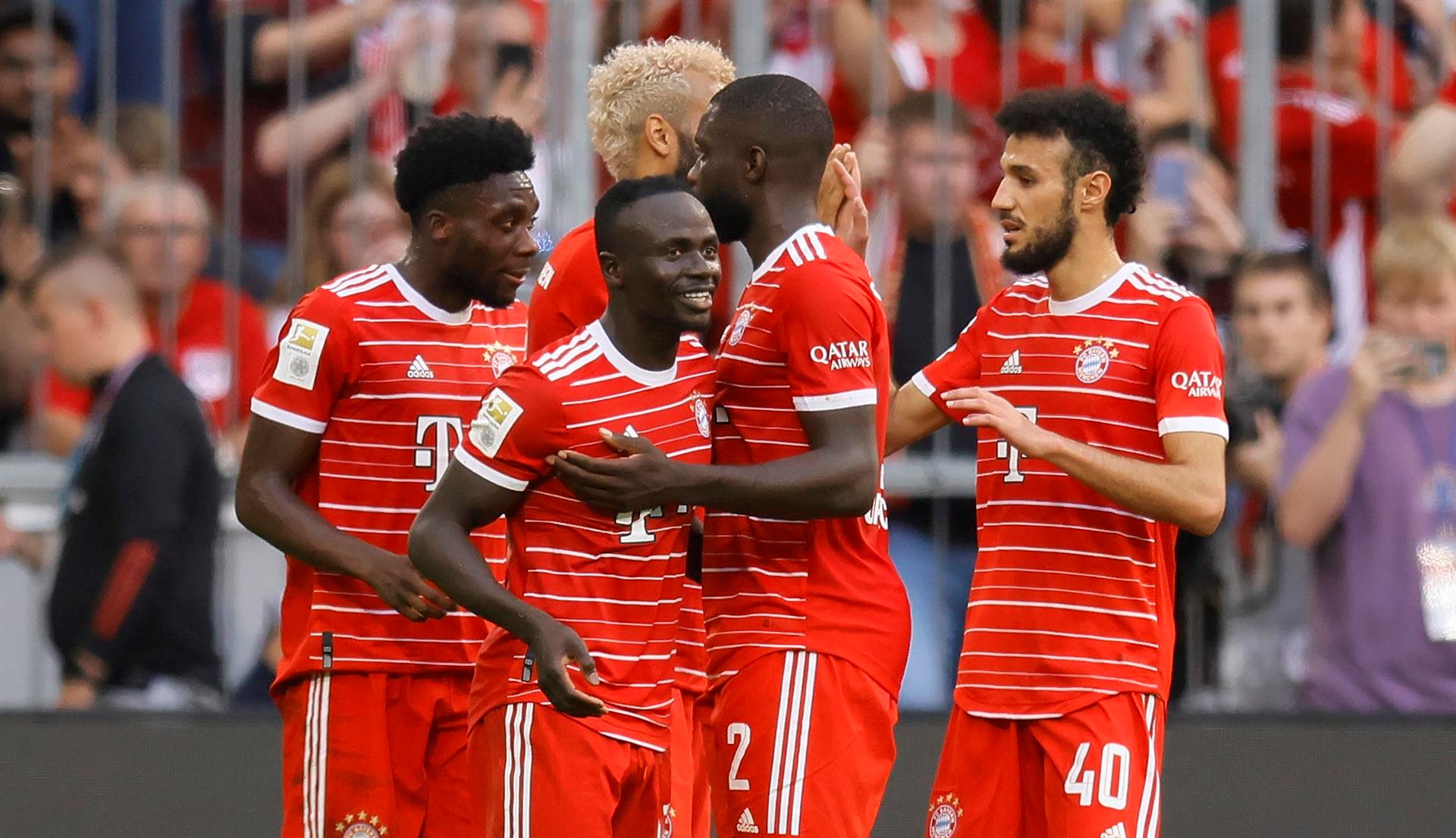 Bayern Munich aplastó a Mainz y dormirá como líder en la Bundesliga