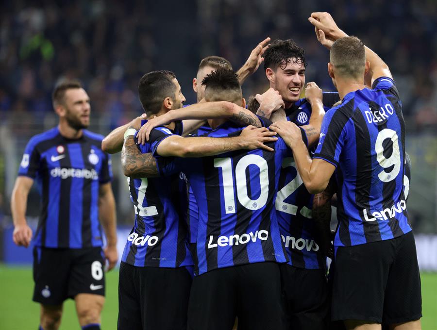 Inter de Milán goleó a Sampdoria y llegó a cuatro triunfos seguidos en la Serie A