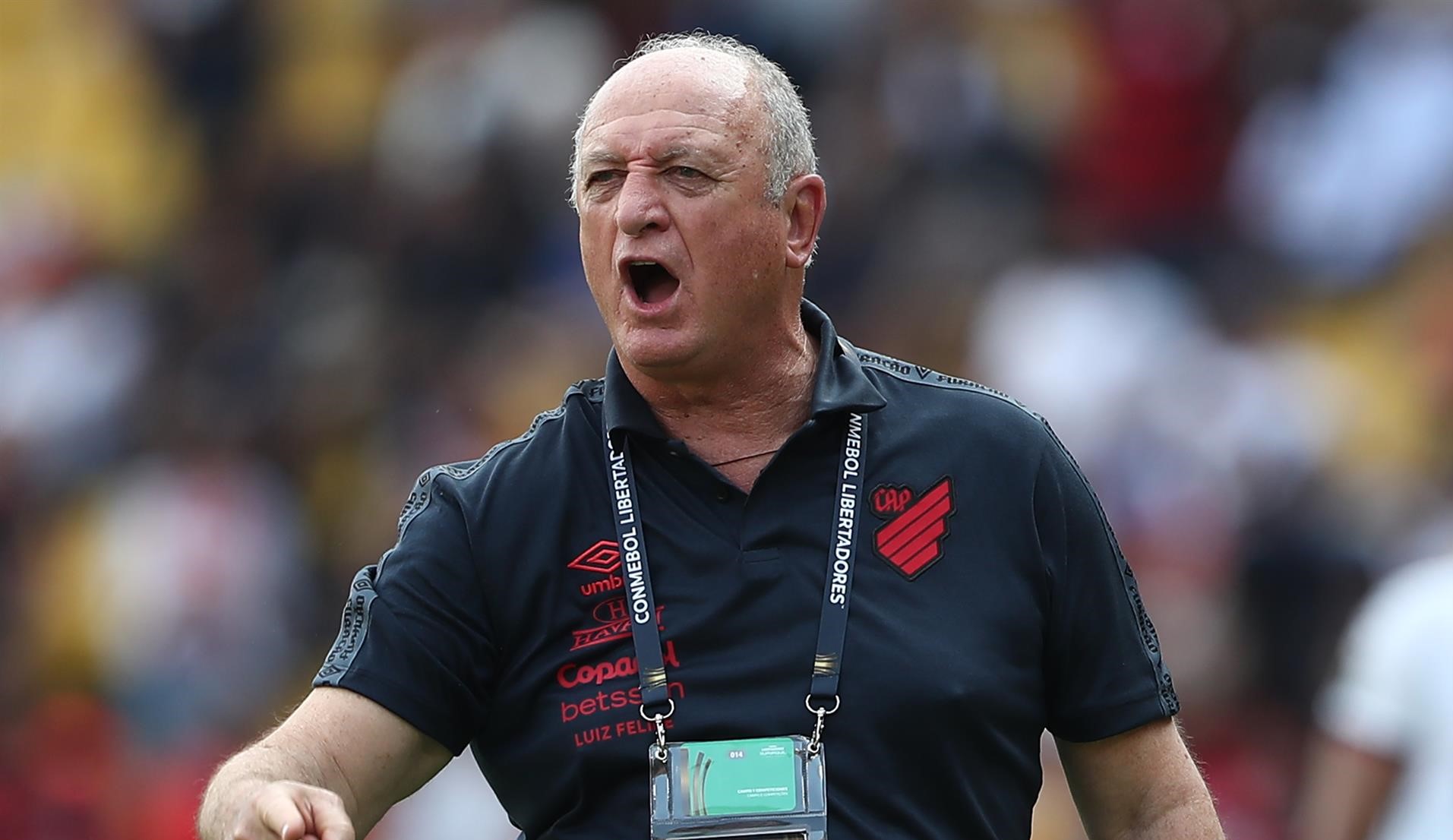 Scolari criticó al árbitro tras perder la final de la Libertadores: “Sabe perjudicar”