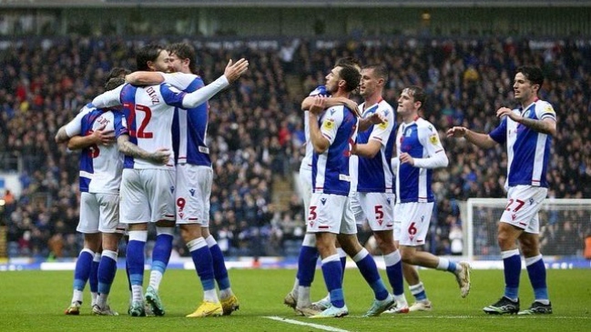 Ben Brereton anotó un golazo para brindarle un triunfo clave a Blackburn Rovers