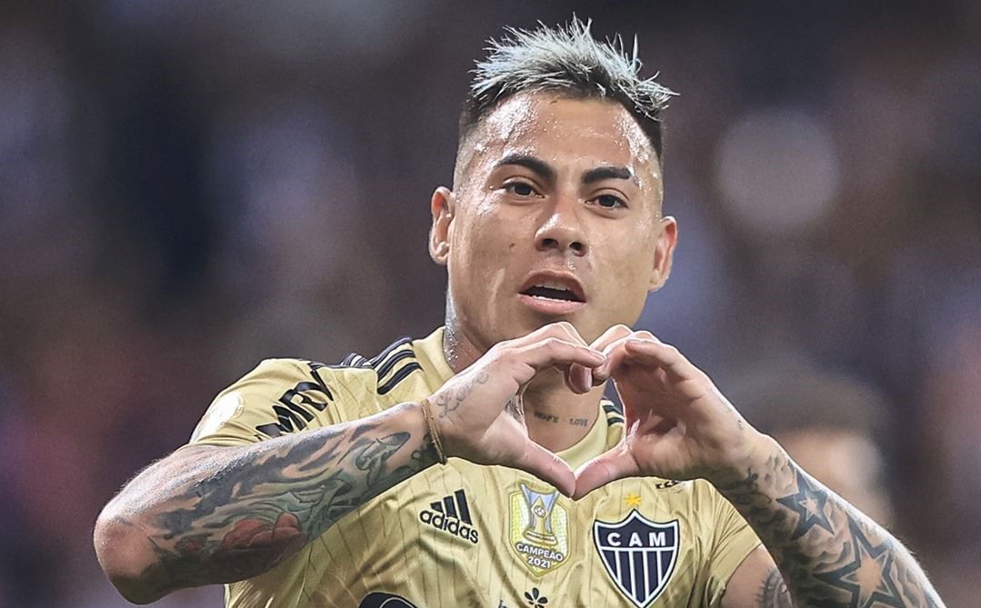 Eduardo Vargas fue figura con gol y asistencia en triunfo de Atlético Mineiro