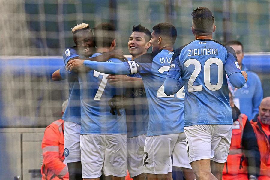 Goles para todos los gustos: Napoli sostuvo su invicto con triunfo sobre Udinese